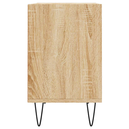 Tv-Meubel 69,5X30X50 Cm Bewerkt Hout Kleurig Sonoma eiken