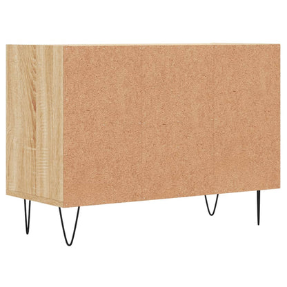 Tv-Meubel 69,5X30X50 Cm Bewerkt Hout Kleurig Sonoma eiken
