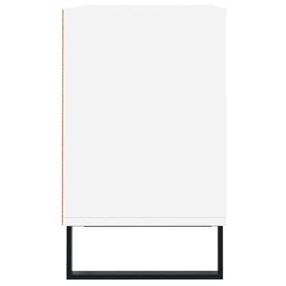 Tv-Meubel 69,5X30X50 Cm Bewerkt Hout Wit
