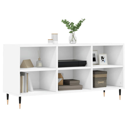 Tv-Meubel 103,5X30X50 Cm Bewerkt Hout Wit