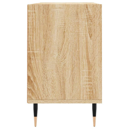 Tv-Meubel 103,5X30X50 Cm Bewerkt Hout Kleurig Sonoma eiken