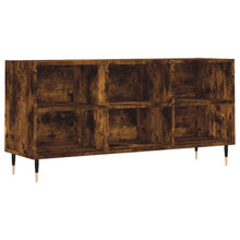 Tv-Meubel 103,5X30X50 Cm Bewerkt Hout Kleurig Gerookt eiken