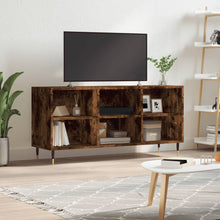 Tv-Meubel 103,5X30X50 Cm Bewerkt Hout Kleurig Gerookt eiken