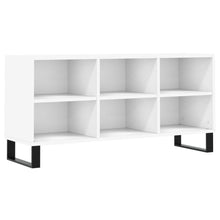 Tv-meubel 103,5x30x50 cm bewerkt hout wit