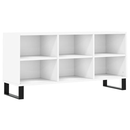 Tv-meubel 103,5x30x50 cm bewerkt hout wit