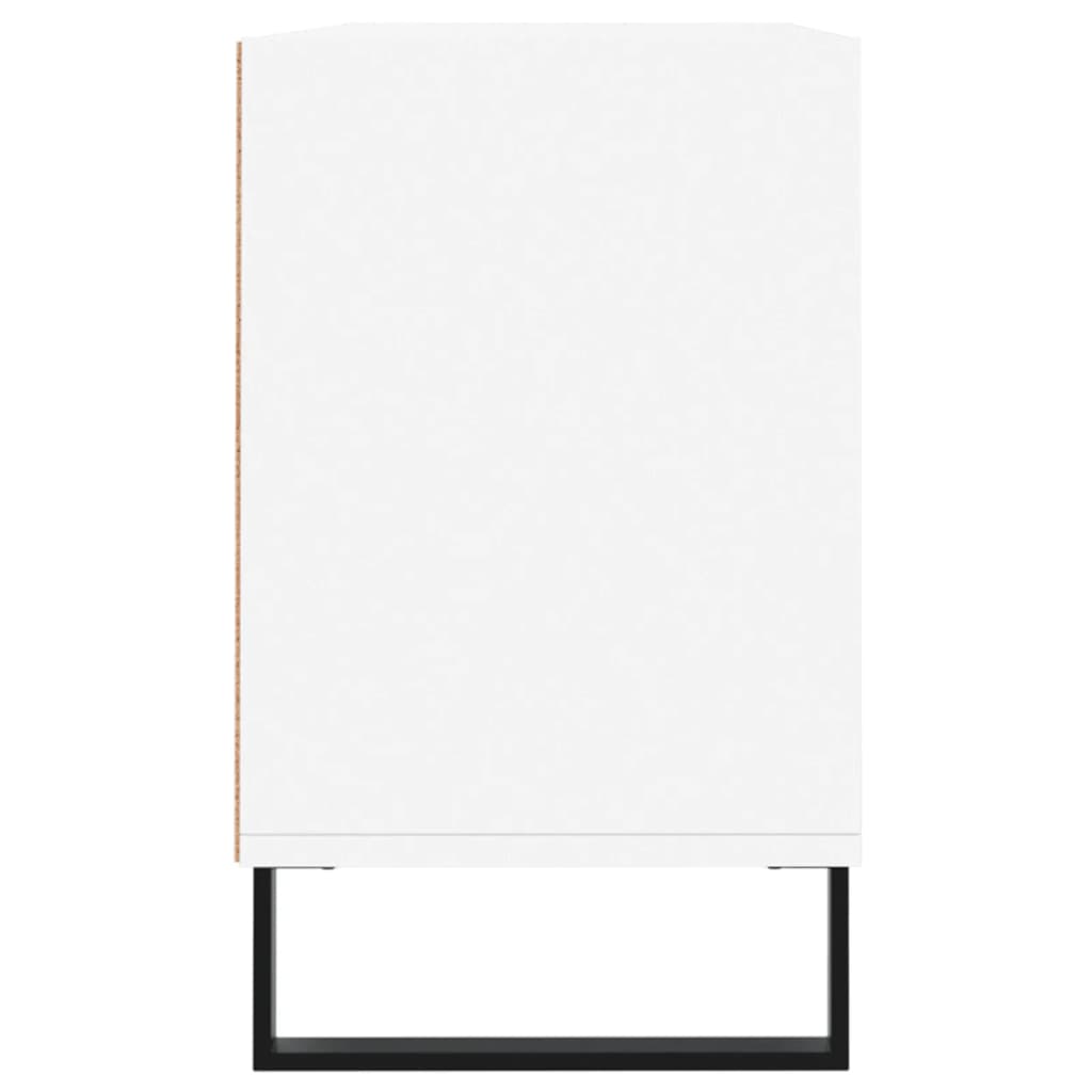 Tv-meubel 103,5x30x50 cm bewerkt hout wit
