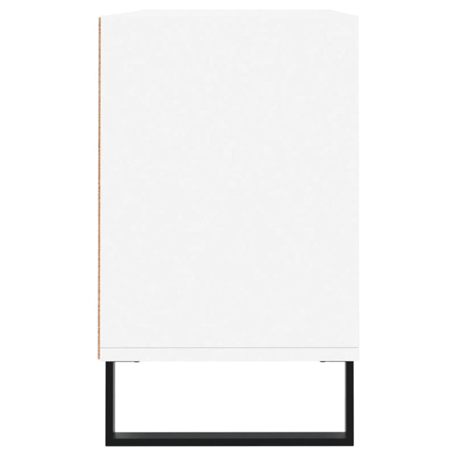 Tv-meubel 103,5x30x50 cm bewerkt hout wit