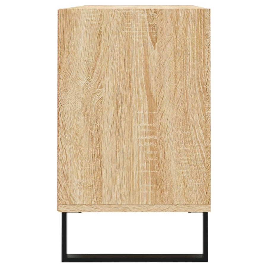 Tv-Meubel 03,5X30X50 Cm Bewerkt Hout Kleurig Sonoma eiken