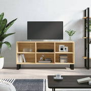 TV cabinet 103.5x30x50 cm engineered wood sonoma oak