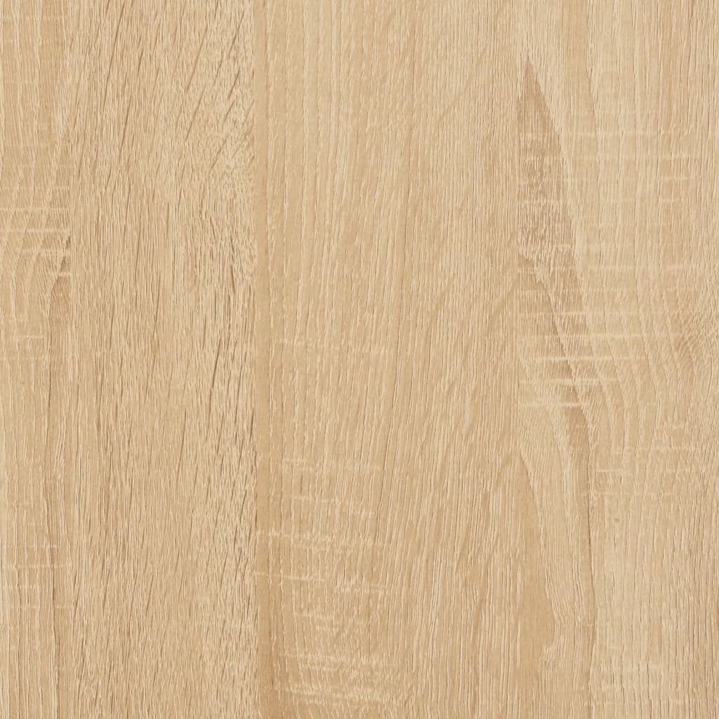 Tv-Meubel 04X35X50 Cm Bewerkt Hout Kleurig Sonoma eiken