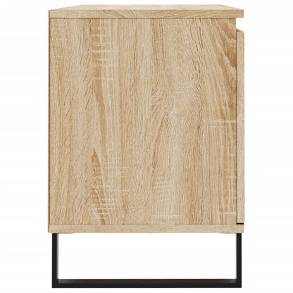 Tv-meubel 104x35x50 cm bewerkt hout sonoma eikenkleurig