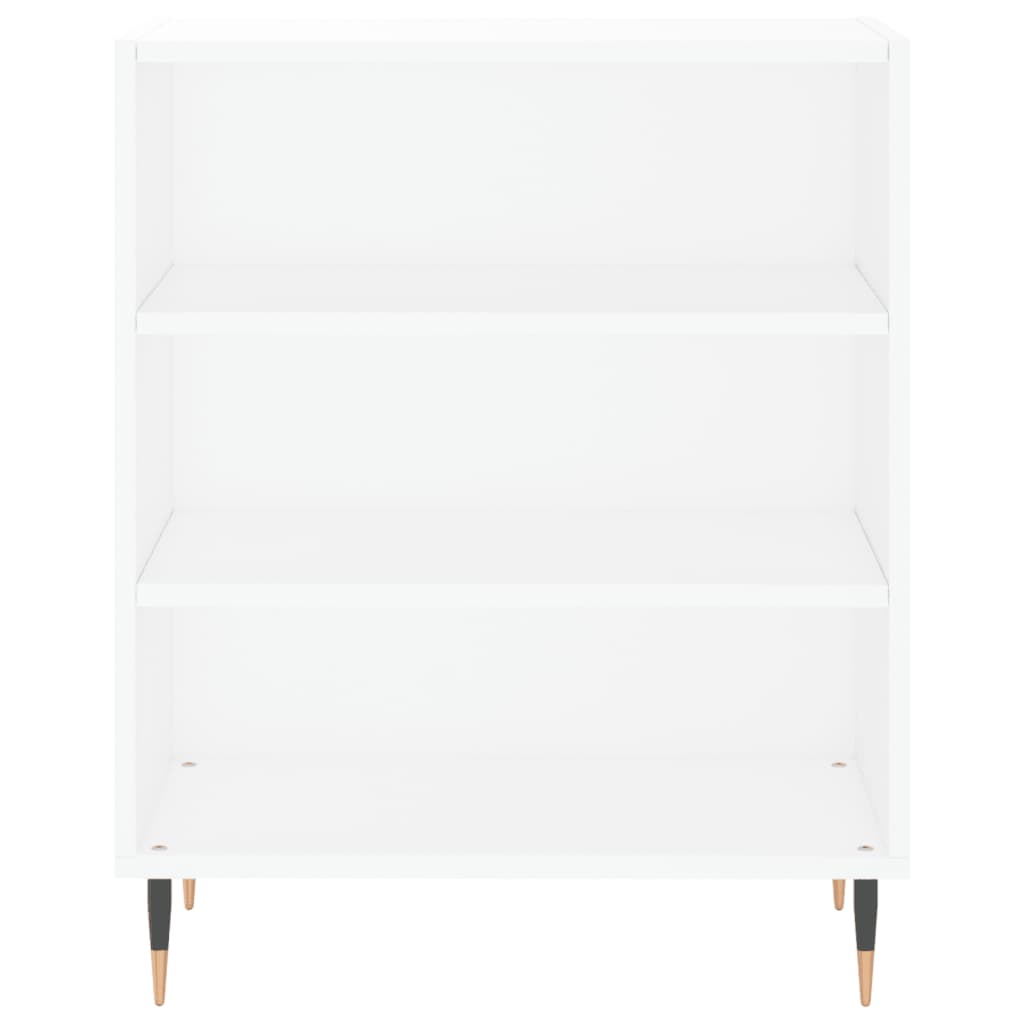 Dressoir 57X35X70 Cm Bewerkt Hout Wit