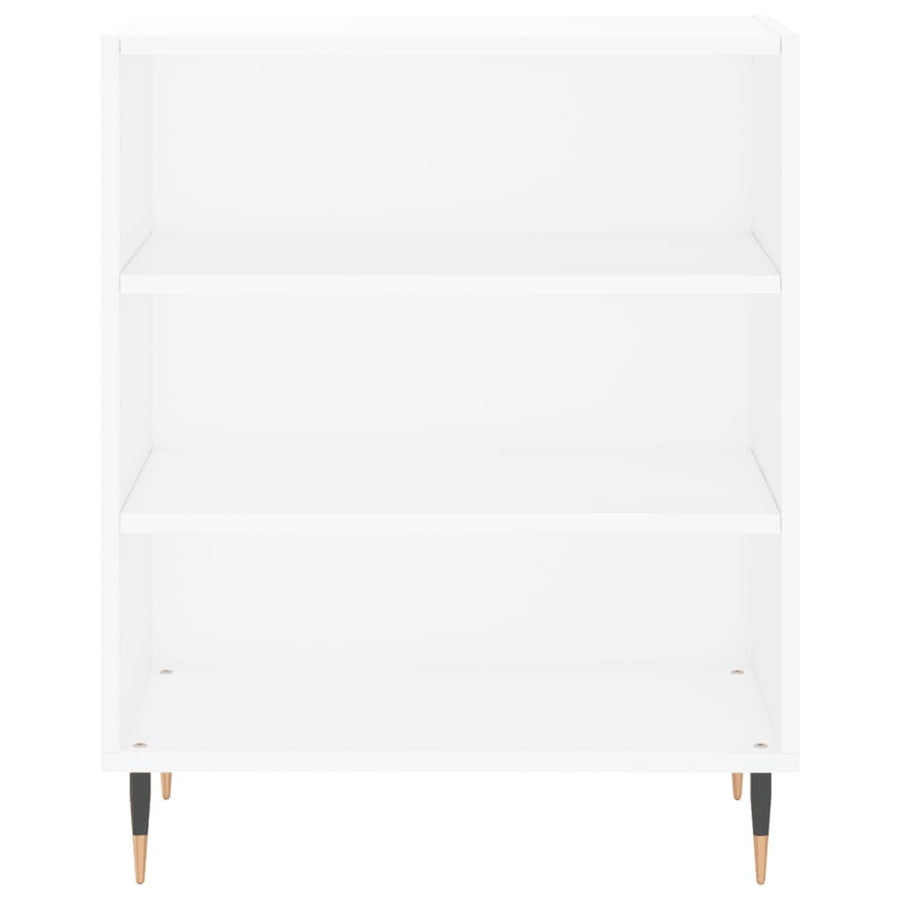 Dressoir 57X35X70 Cm Bewerkt Hout Wit