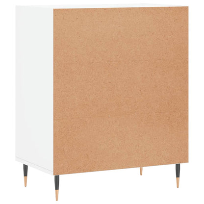 Dressoir 57X35X70 Cm Bewerkt Hout Wit