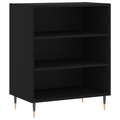 Dressoir 57X35X70 Cm Bewerkt Hout Zwart