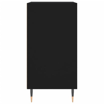 Dressoir 57X35X70 Cm Bewerkt Hout Zwart