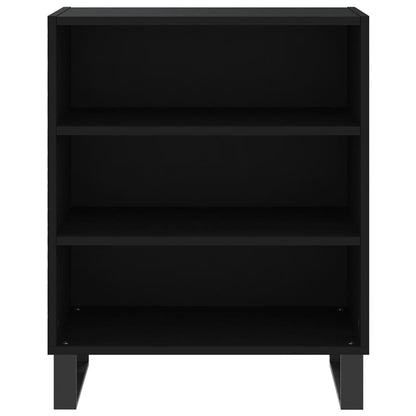 Dressoir 57X35X70 Cm Bewerkt Hout Zwart