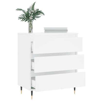 Dressoir 60X35X70 Cm Bewerkt Hout