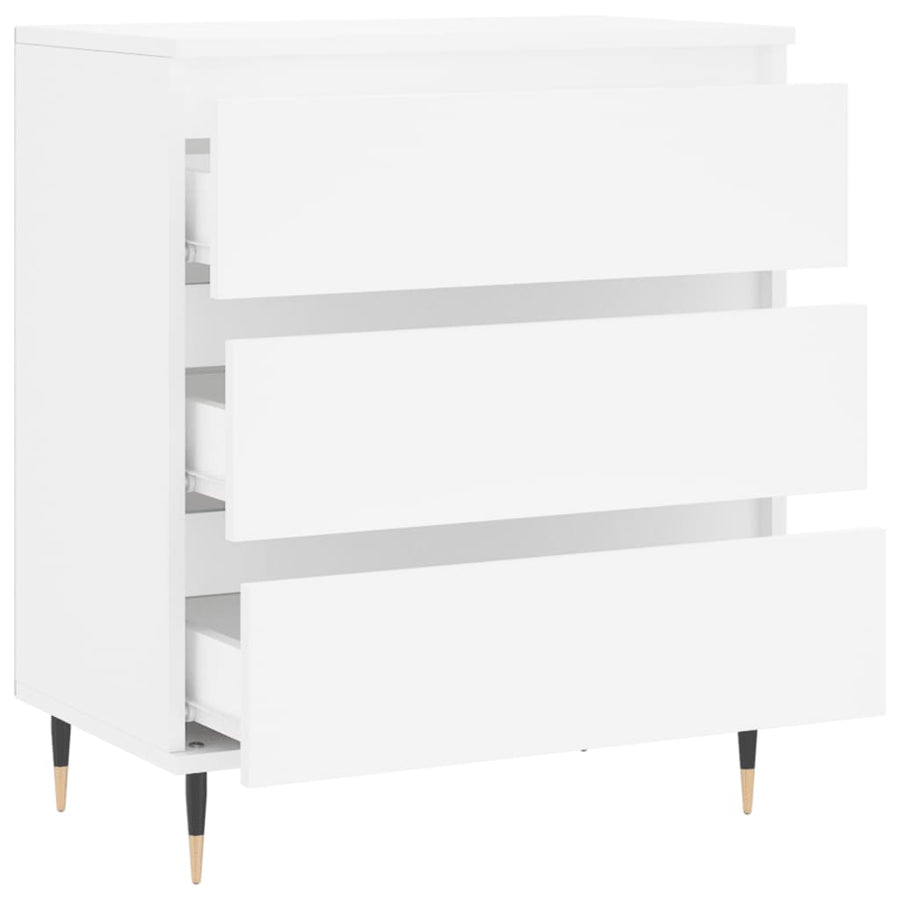 Dressoir 60X35X70 Cm Bewerkt Hout