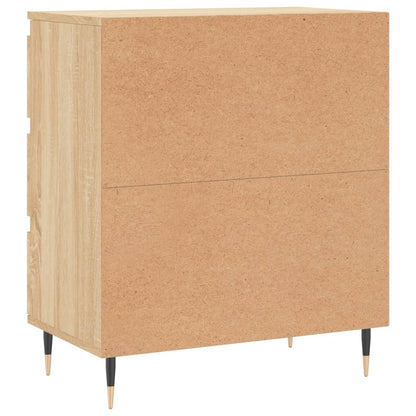 Dressoir 60X35X70 Cm Bewerkt Hout Sonoma Eikenkleurig 1