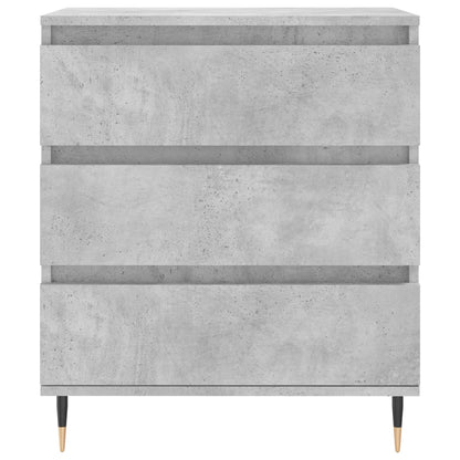 Dressoir 60X35X70 Cm Bewerkt Hout Betongrijs