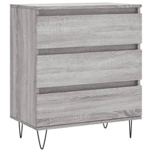 Dressoir 60X30X75 Cm Bewerkt Hout Grijs Sonoma Eikenkleurig