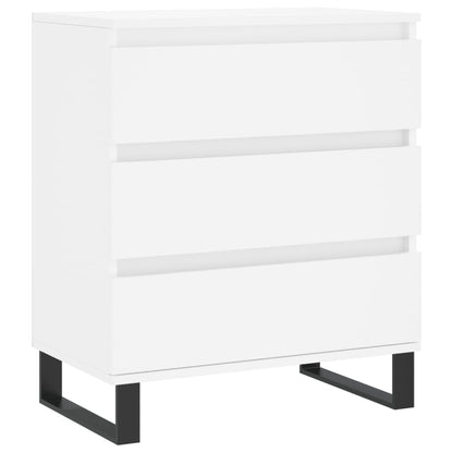 Dressoir 60X35X70 Cm Bewerkt Hout Wit