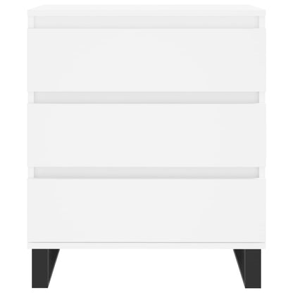 Dressoir 60X35X70 Cm Bewerkt Hout Wit