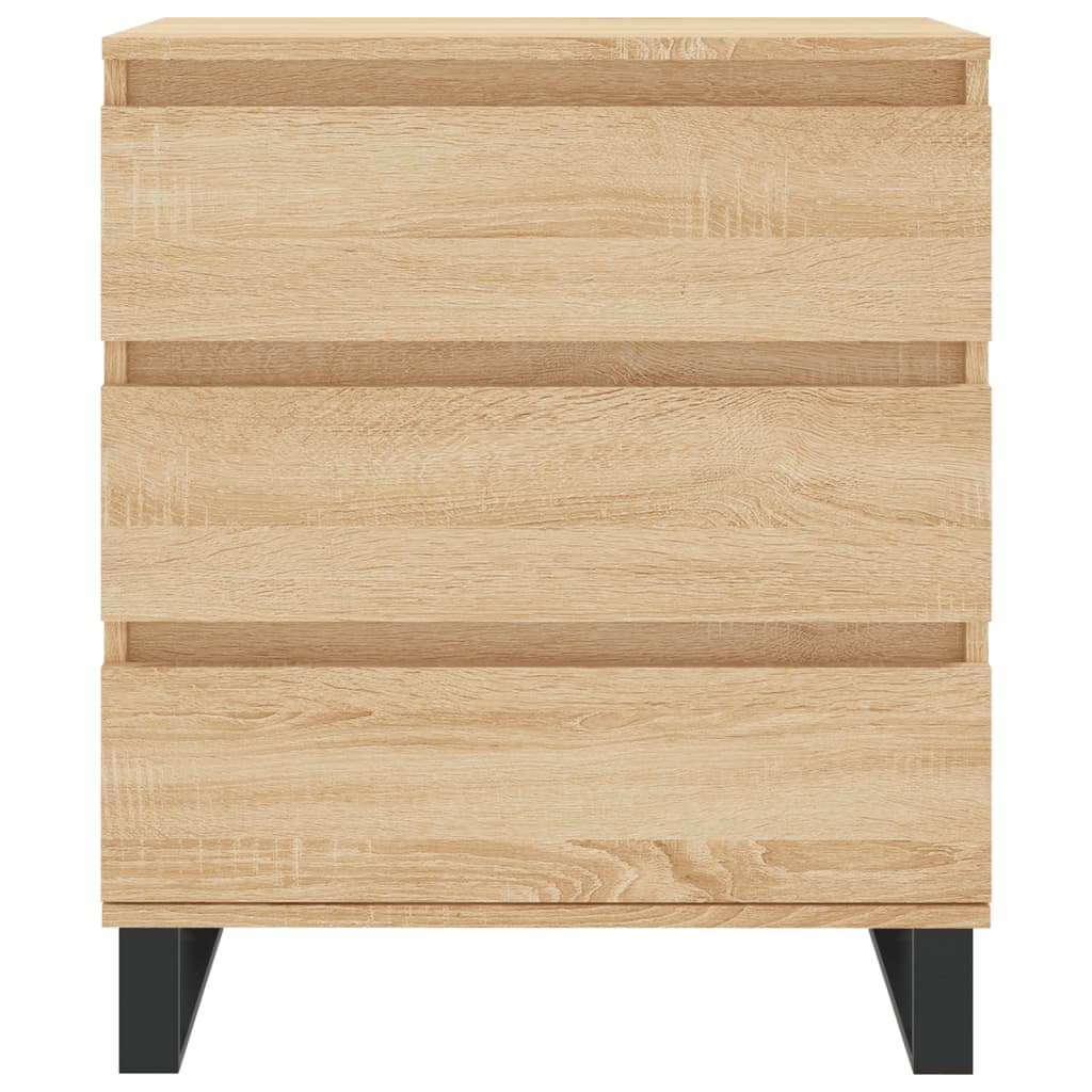 Dressoir 60X35X70 Cm Bewerkt Hout Kleurig Sonoma eiken
