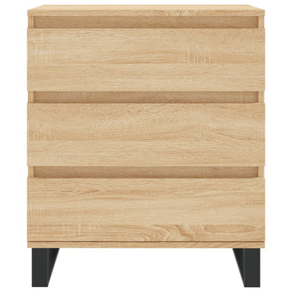 Dressoir 60X35X70 Cm Bewerkt Hout Kleurig Sonoma eiken