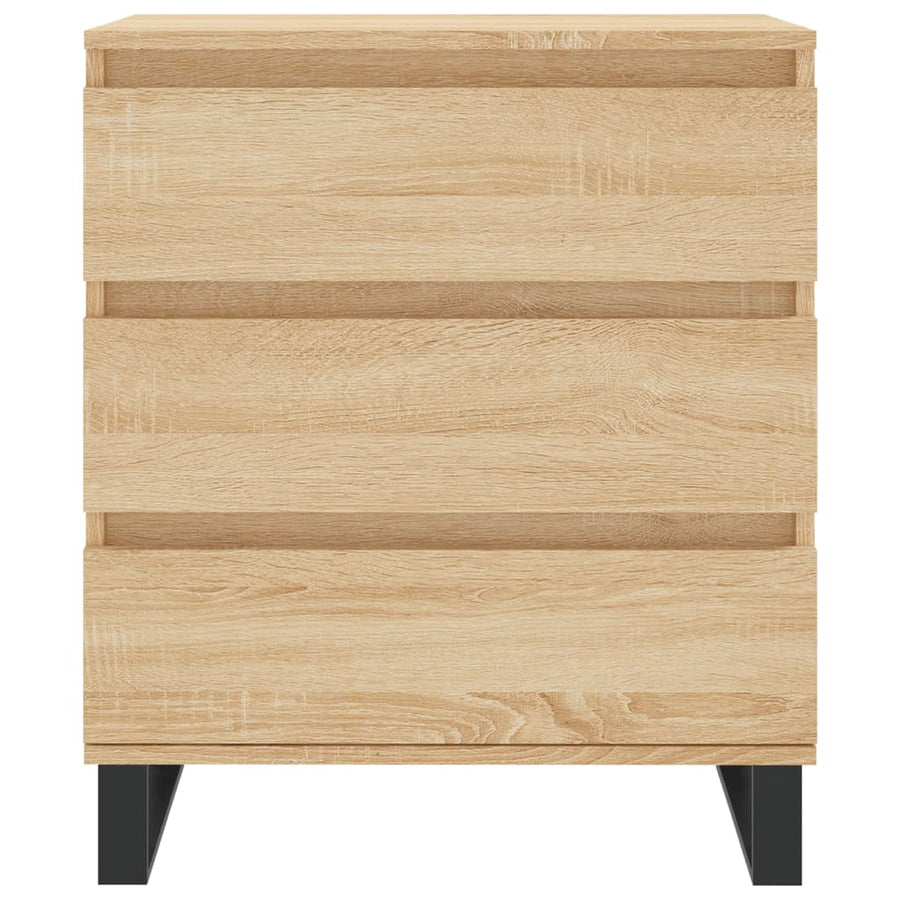 Dressoir 60X35X70 Cm Bewerkt Hout Kleurig Sonoma eiken