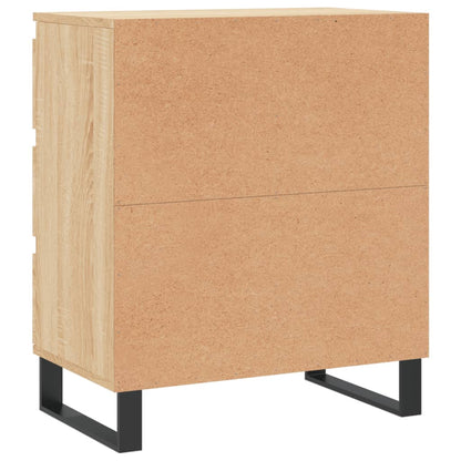 Dressoir 60X35X70 Cm Bewerkt Hout Kleurig Sonoma eiken