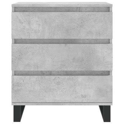 Dressoir 60x35x70 cm bewerkt hout betongrijs