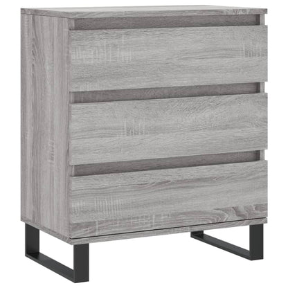 Dressoir 60X30X75 Cm Bewerkt Hout Grijs Sonoma Eikenkleurig