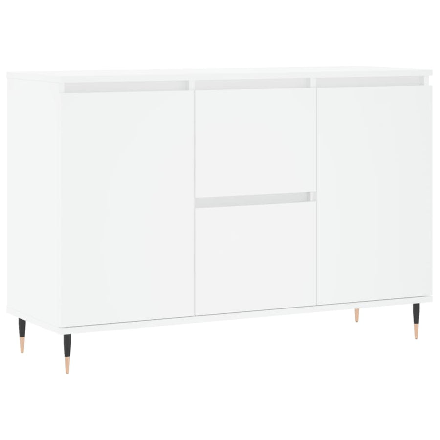 Dressoir 04X35X70 Cm Bewerkt Hout Wit