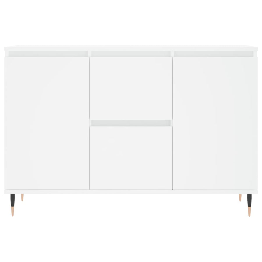 Dressoir 04X35X70 Cm Bewerkt Hout Wit