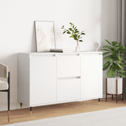 Sideboard 101.5x35x70 cm engineered wood white