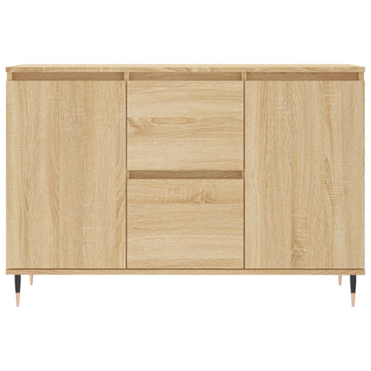 Dressoir 104X35X70 Cm Bewerkt Hout Sonoma Eikenkleurig