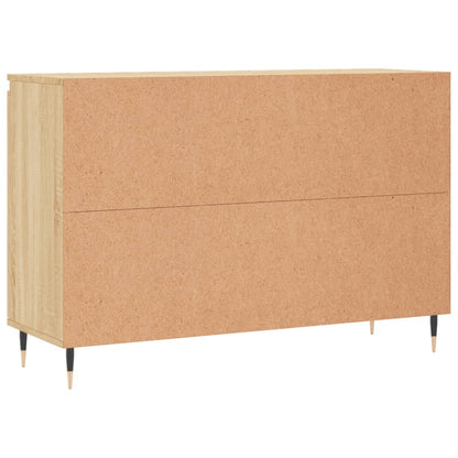 Dressoir 104X35X70 Cm Bewerkt Hout Sonoma Eikenkleurig