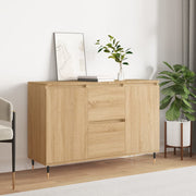 Sideboard 101.5x35x70 cm engineered wood sonoma oak