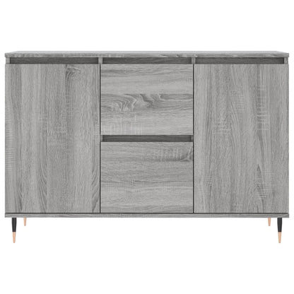 Dressoir 04X35X70 Cm Bewerkt Hout Eikenkleurig Grijs sonoma