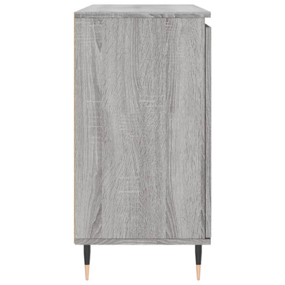 Dressoir 04X35X70 Cm Bewerkt Hout Eikenkleurig Grijs sonoma