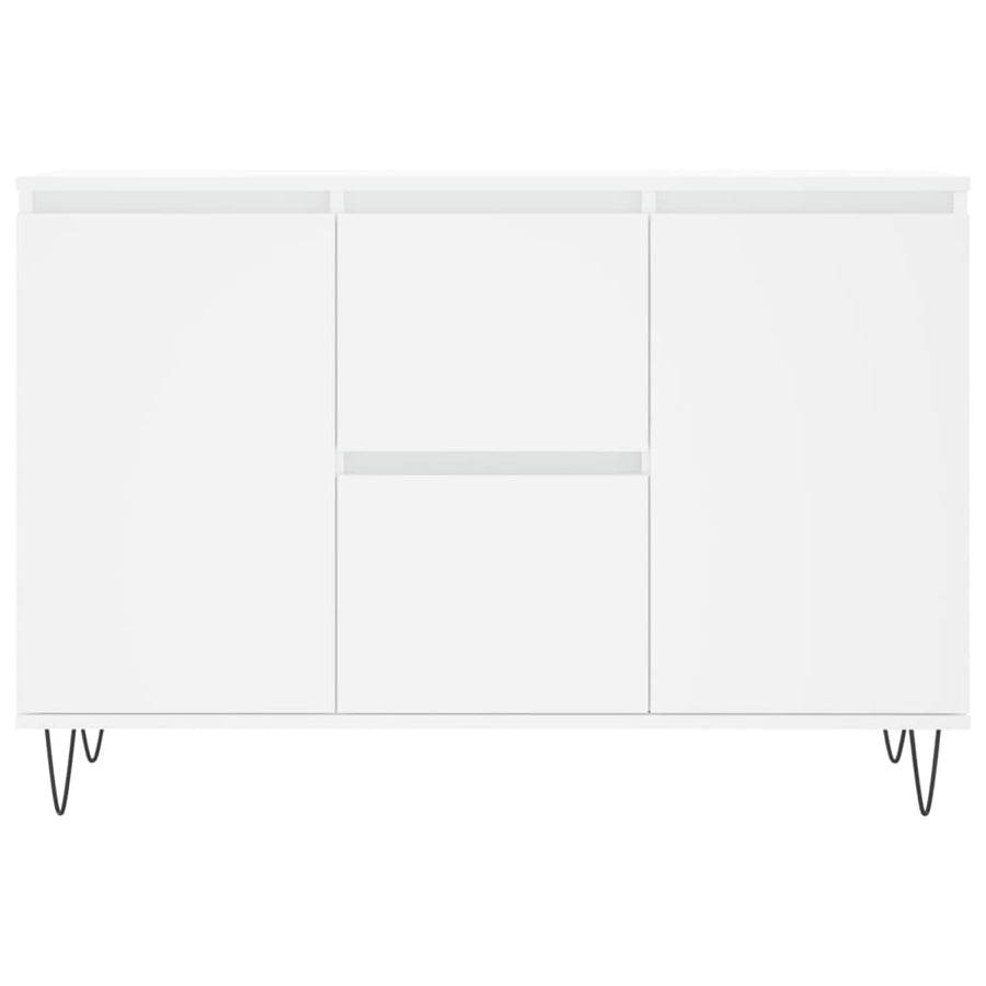 Dressoir 04X35X70 Cm Bewerkt Hout Wit