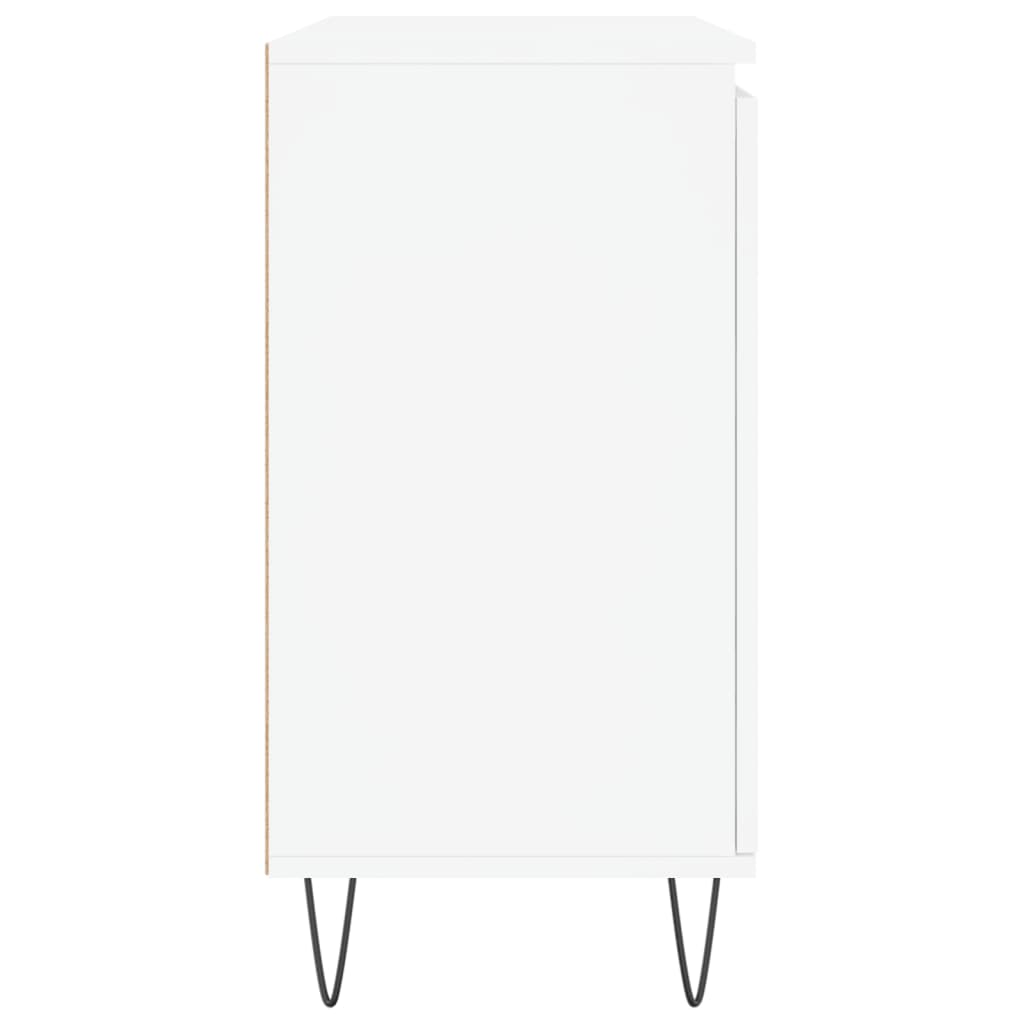 Dressoir 04X35X70 Cm Bewerkt Hout Wit