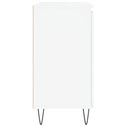 Dressoir 04X35X70 Cm Bewerkt Hout Wit