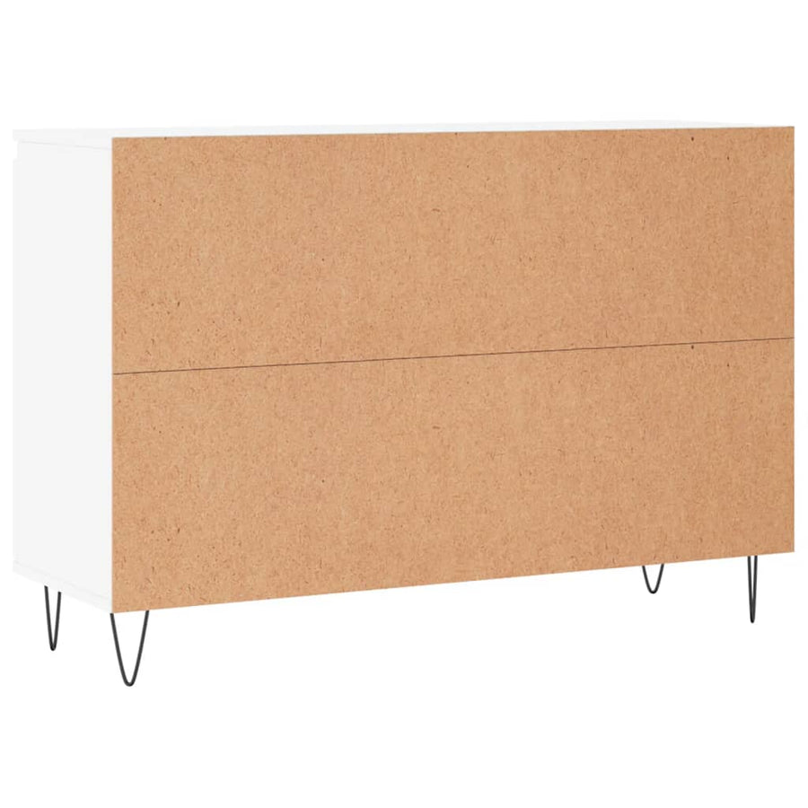 Dressoir 04X35X70 Cm Bewerkt Hout Wit