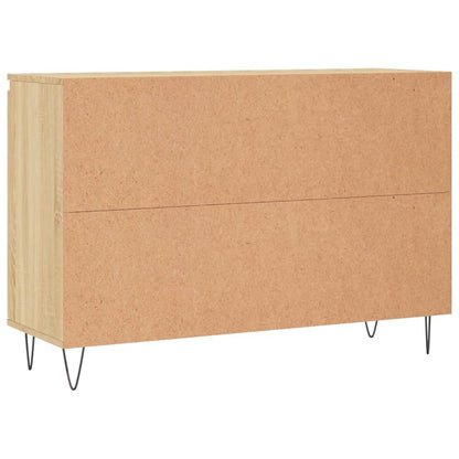 Dressoir 04X35X70 Cm Bewerkt Hout Kleurig Sonoma eiken