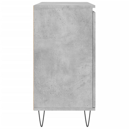 Dressoir 04X35X70 Cm Bewerkt Hout Betongrijs