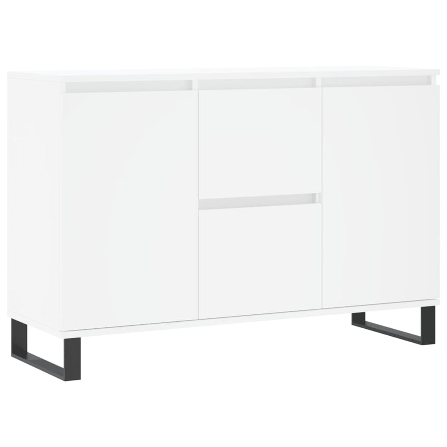 Dressoir 104X35X70 Cm Bewerkt Hout Wit