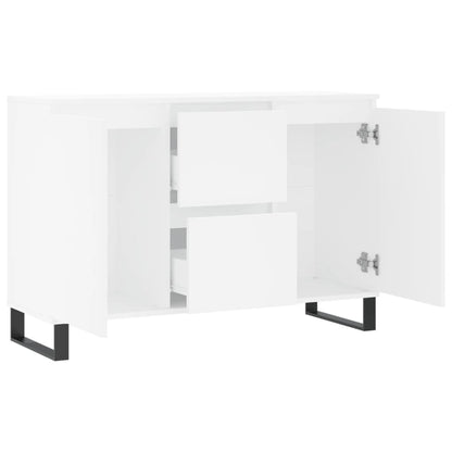 Dressoir 104X35X70 Cm Bewerkt Hout Wit